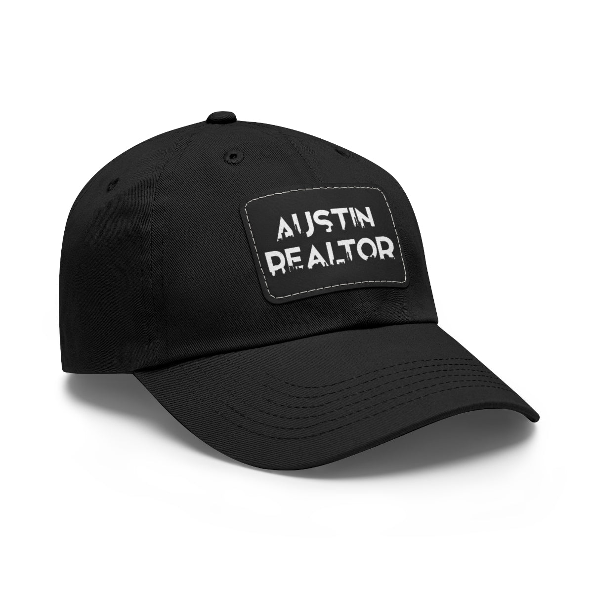 Austin Realtor Skyline Hat with Leather Patch