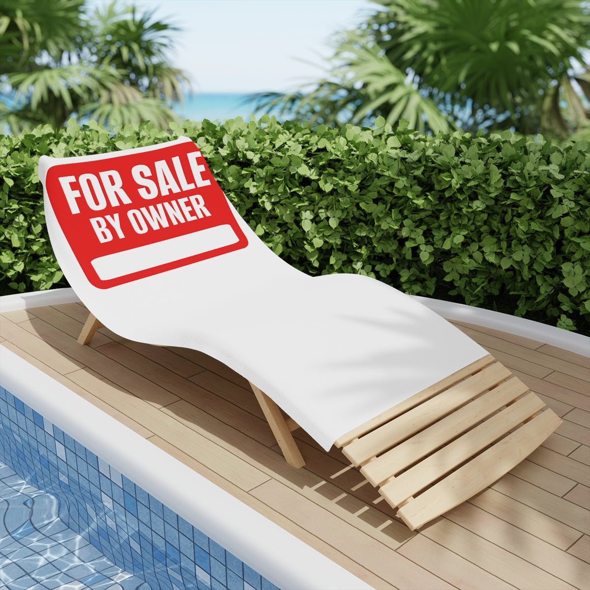 FSBO Beach Towels - REAL ESTATE Tease