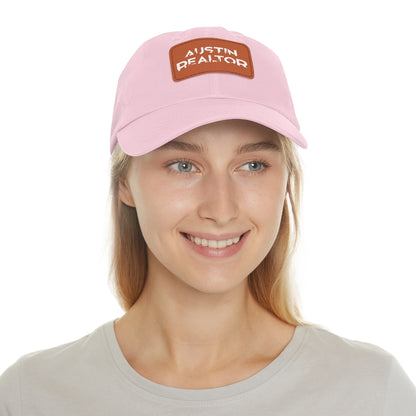 Austin Realtor Skyline Hat with Leather Patch