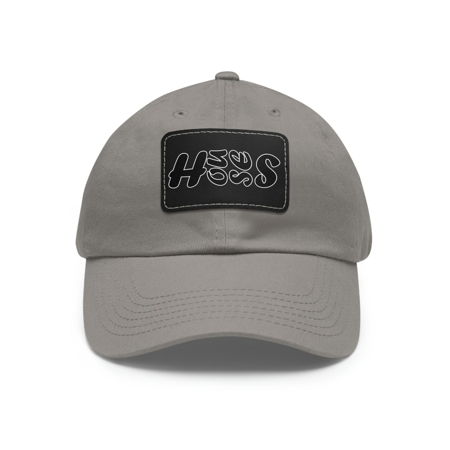 Houses Side-Scroll Bold Hat with Leather Patch