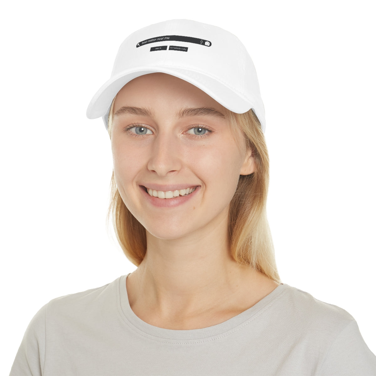 Search Best Realtor Near Me Low Profile Baseball Cap - ShirtRealtorsWear