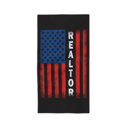 American Flag Realtor Beach Towels