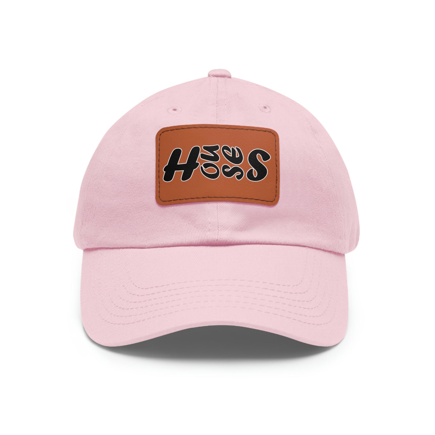 Houses Side-Scroll Bold Hat with Leather Patch