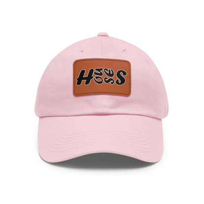 Houses Side-Scroll Bold Hat with Leather Patch