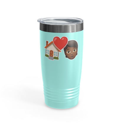 House Lover Dark Ringneck Tumbler