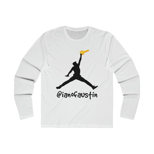 Jumpman Men's Long Sleeve Crew Tee #ianofaustin - REAL ESTATE Tease