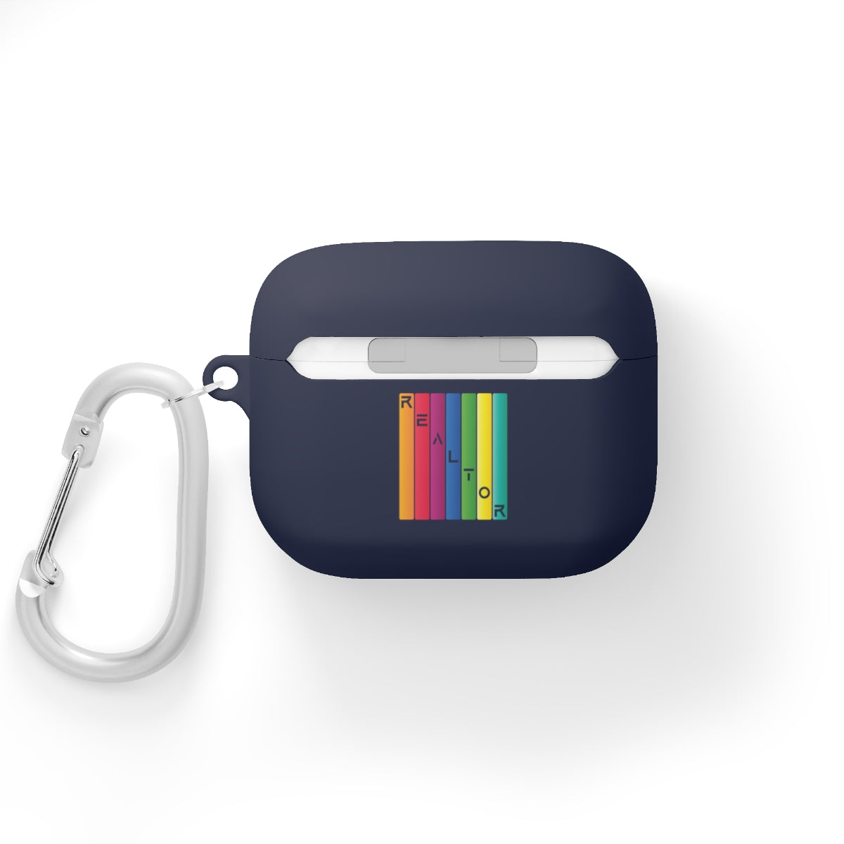 Realtor Colored Bars AirPods Case - Shirty Realtor #shirtyrealtor