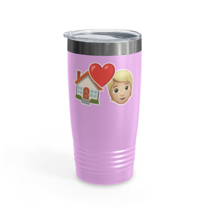 House Lover Light Ringneck Tumbler