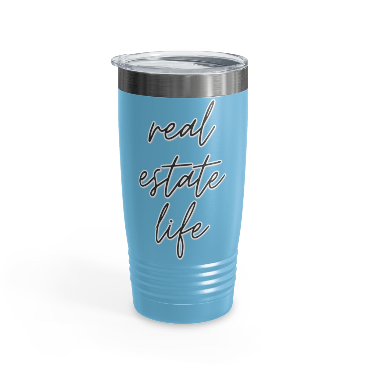 Real Estate Life Elegant Ringneck Tumbler