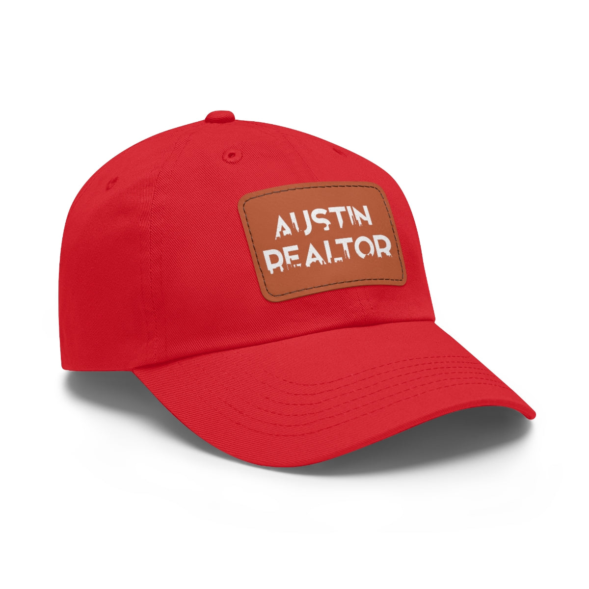 Austin Realtor Skyline Hat with Leather Patch