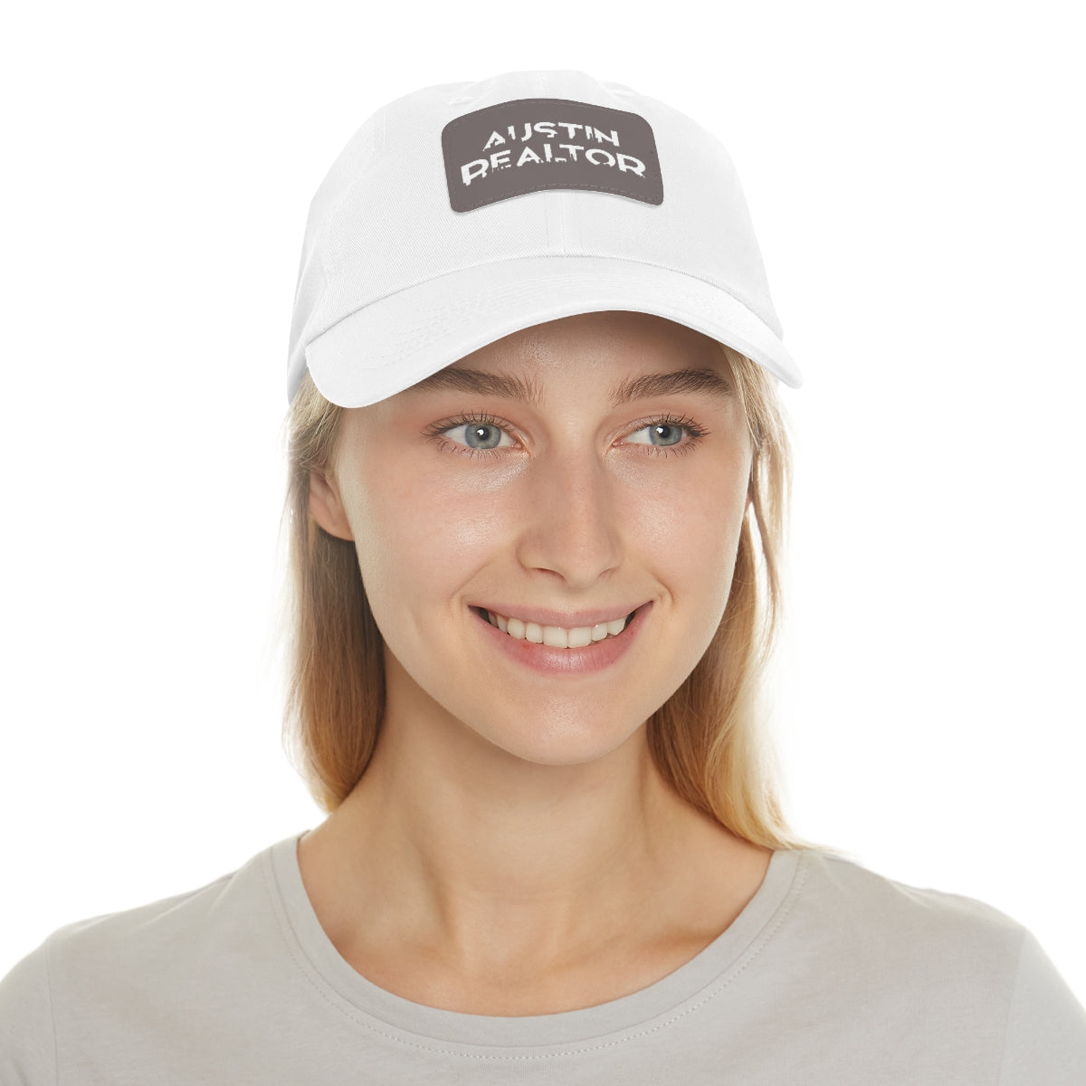 Austin Realtor Skyline Hat with Leather Patch