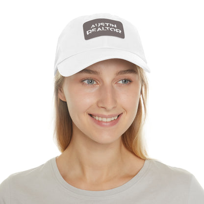 Austin Realtor Skyline Hat with Leather Patch