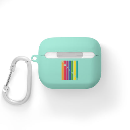 Realtor Colored Bars AirPods Case - Shirty Realtor #shirtyrealtor