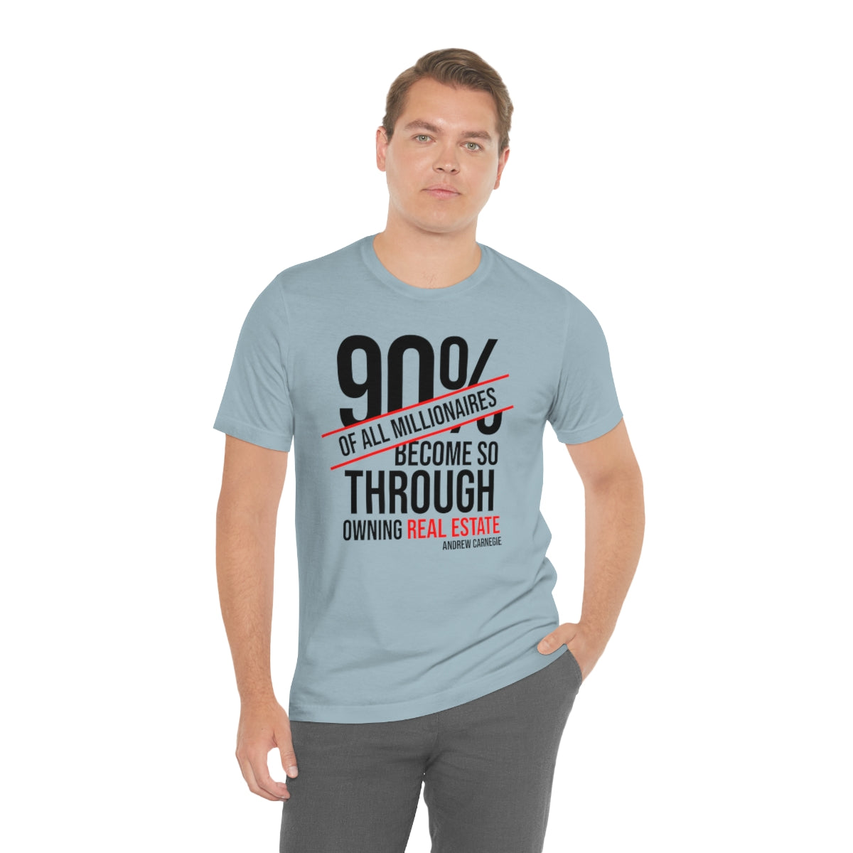 90 Percent of Millionaires - ShirtRealtorsWear