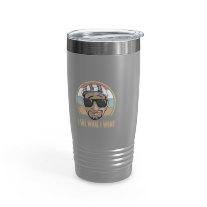 I Sell What I Want Ringneck Tumbler #ianofaustin