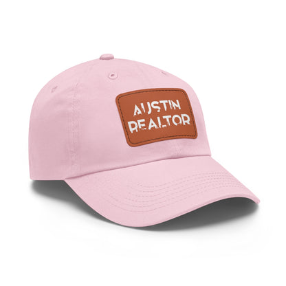 Austin Realtor Skyline Hat with Leather Patch