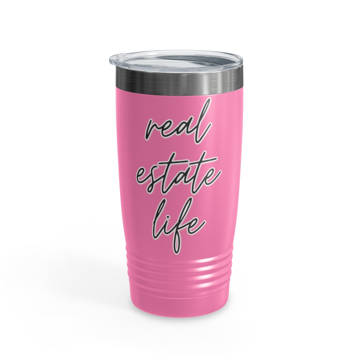 Real Estate Life Elegant Ringneck Tumbler