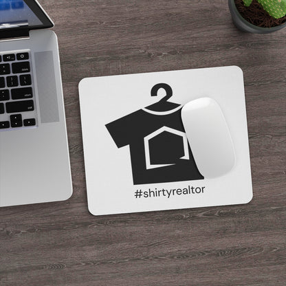 ShirtyRealtor Black Logo Mouse Pad