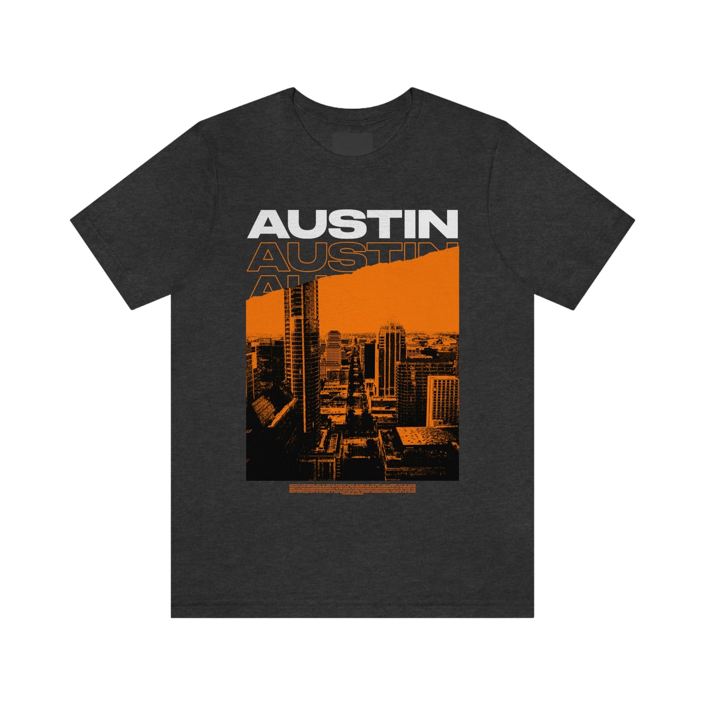 Austin Cityscape Orange