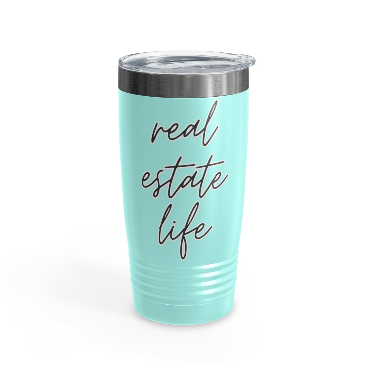 Real Estate Life Elegant Ringneck Tumbler