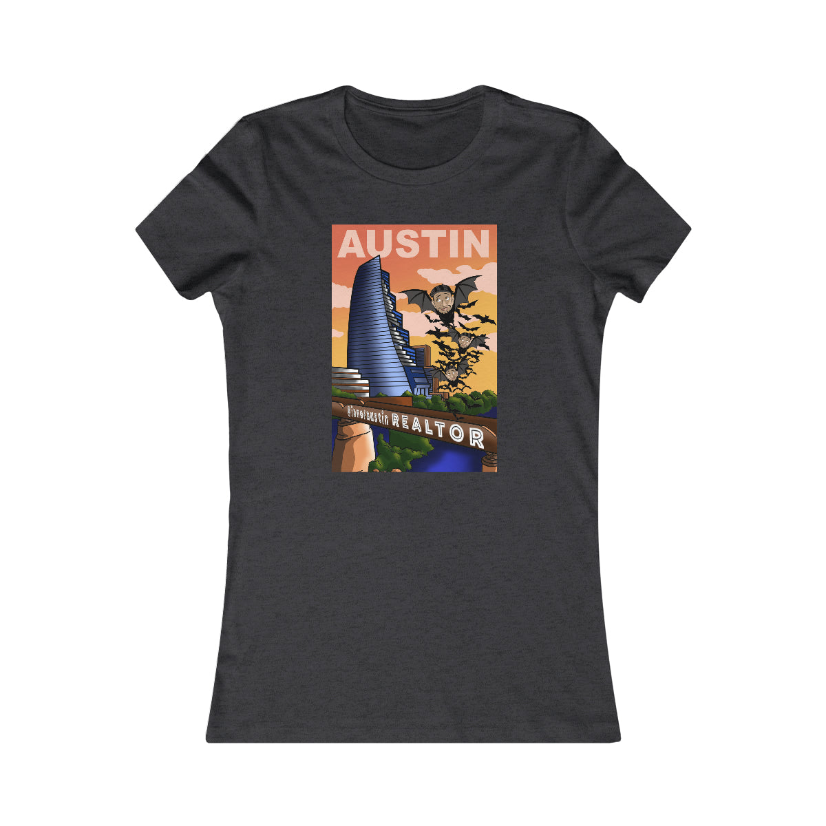 Austin Bat Bridge Women's Favorite Tee #ianofaustin