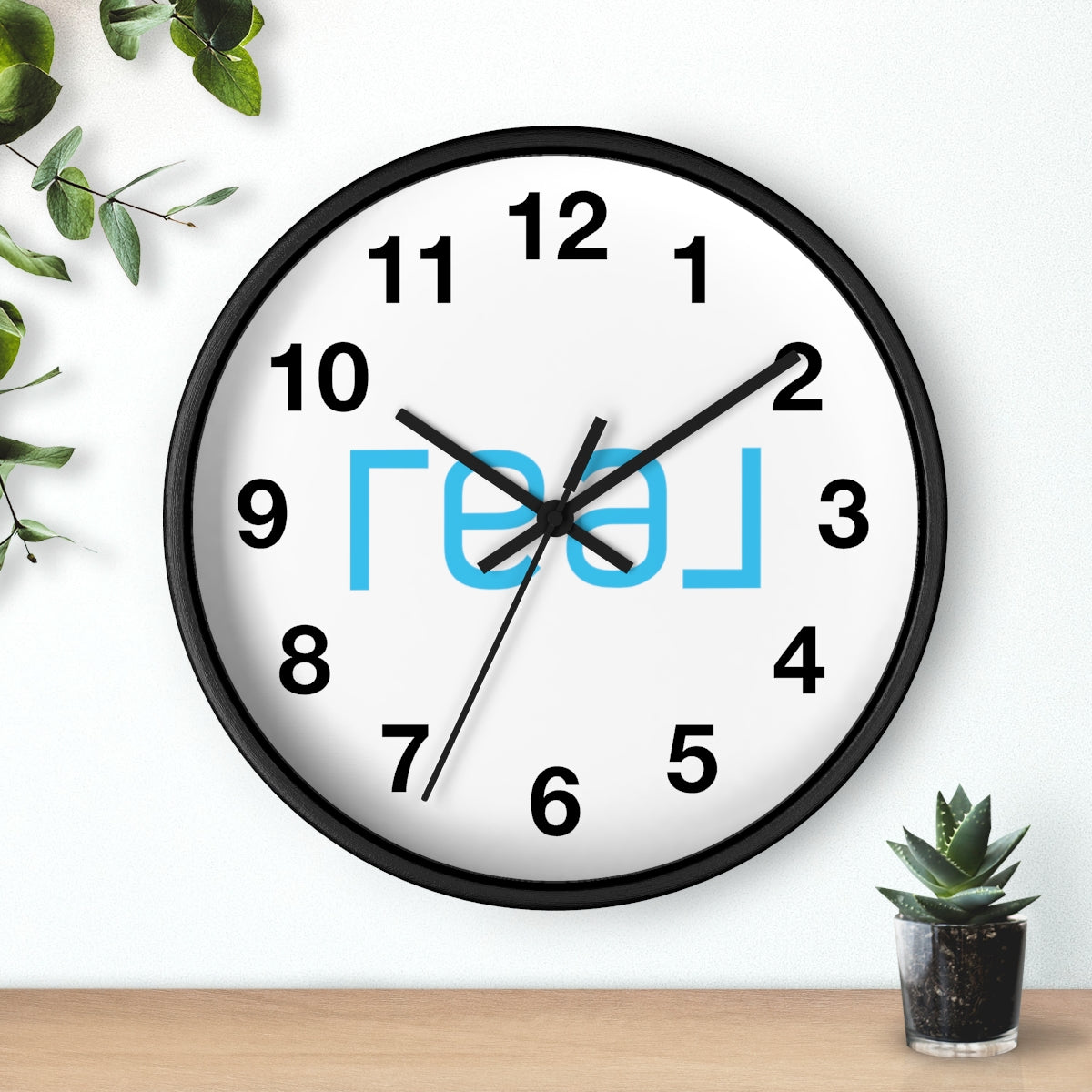 REAL Time Wall clock - Shirty Realtor #shirtyrealtor