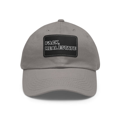 FACK Real Estate Hat with Leather Patch