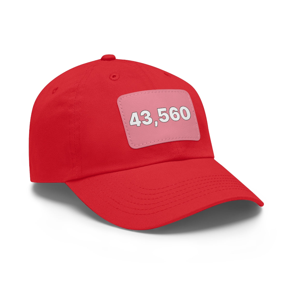 43,560 Hat with Leather Patch