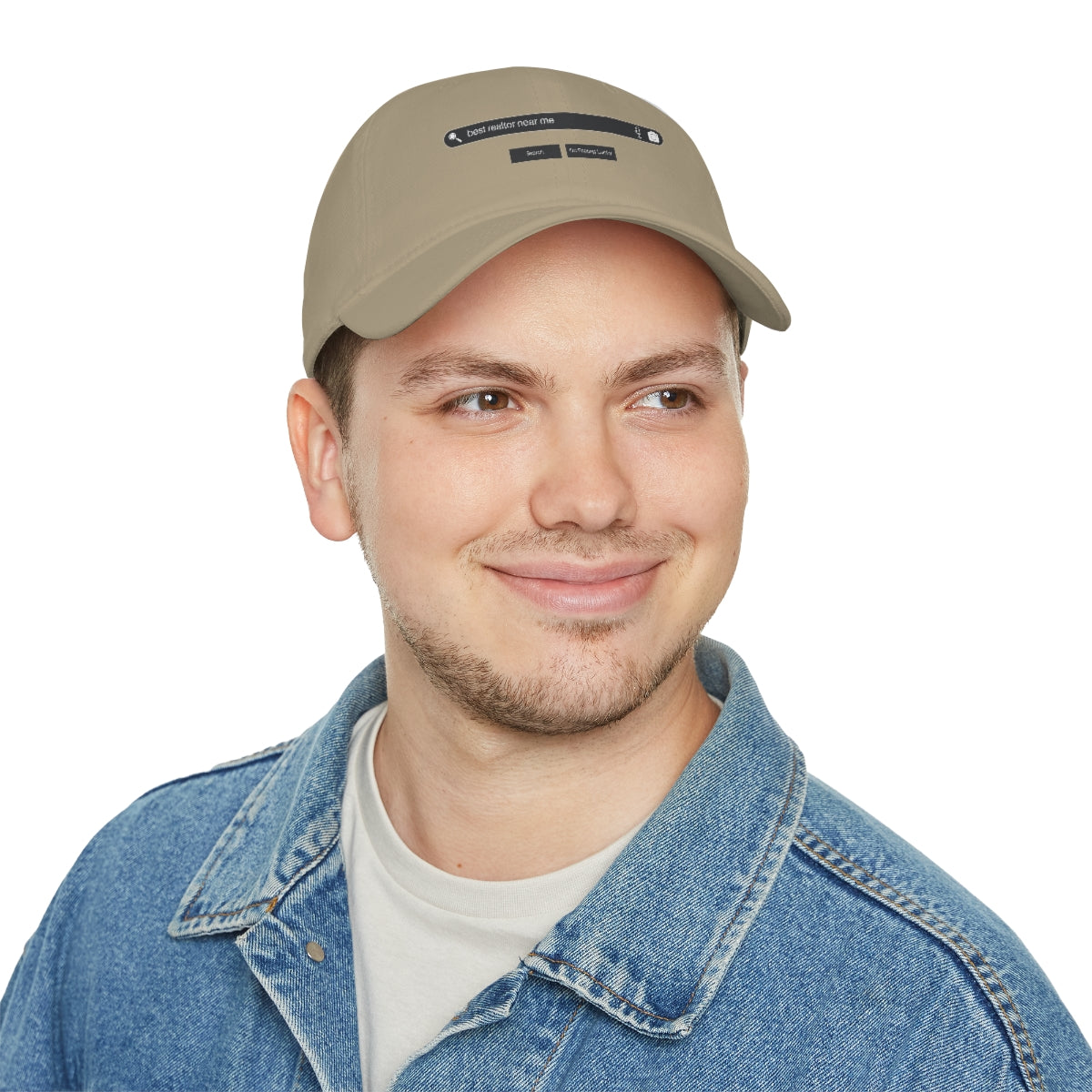 Search Best Realtor Near Me Low Profile Baseball Cap - ShirtRealtorsWear