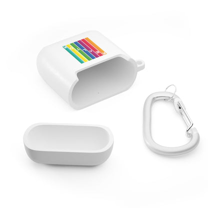 Realtor Colored Bars AirPods Case - Shirty Realtor #shirtyrealtor