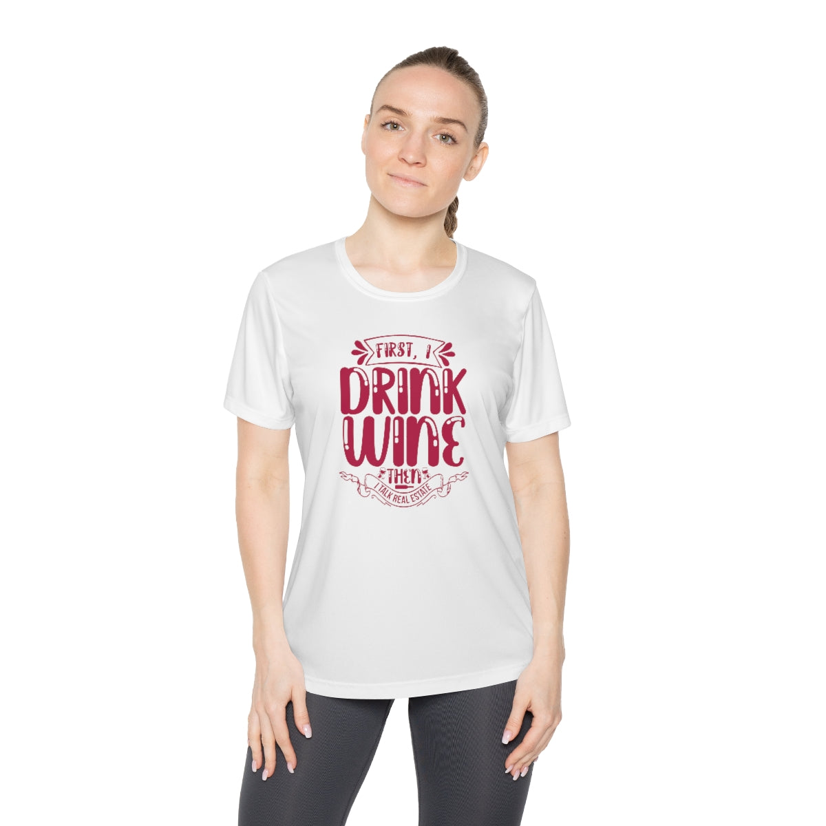 First I Drink Wine - ShirtRealtorsWear