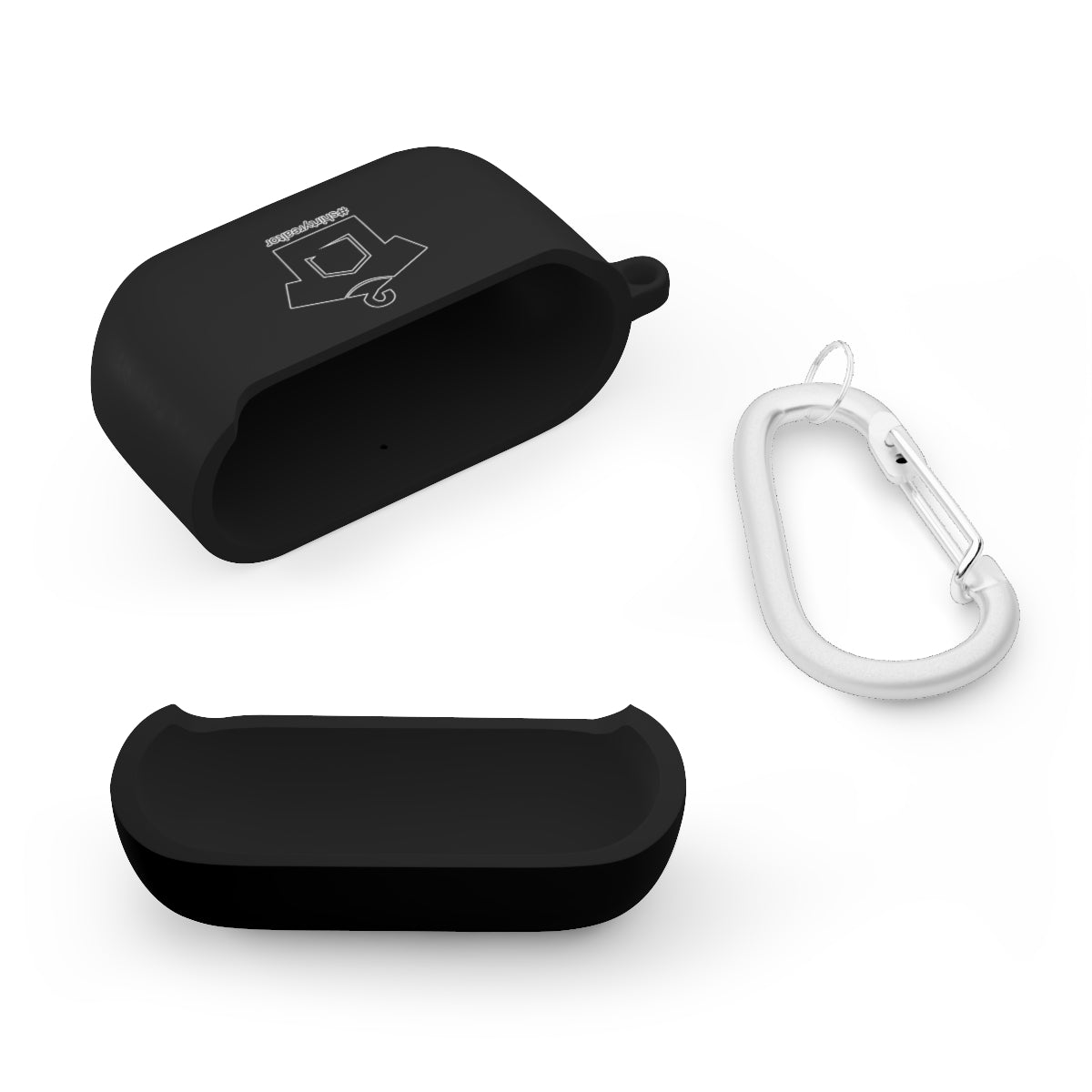 Shirty Realtor Black Logo AirPods Case - ShirtRealtorsWear