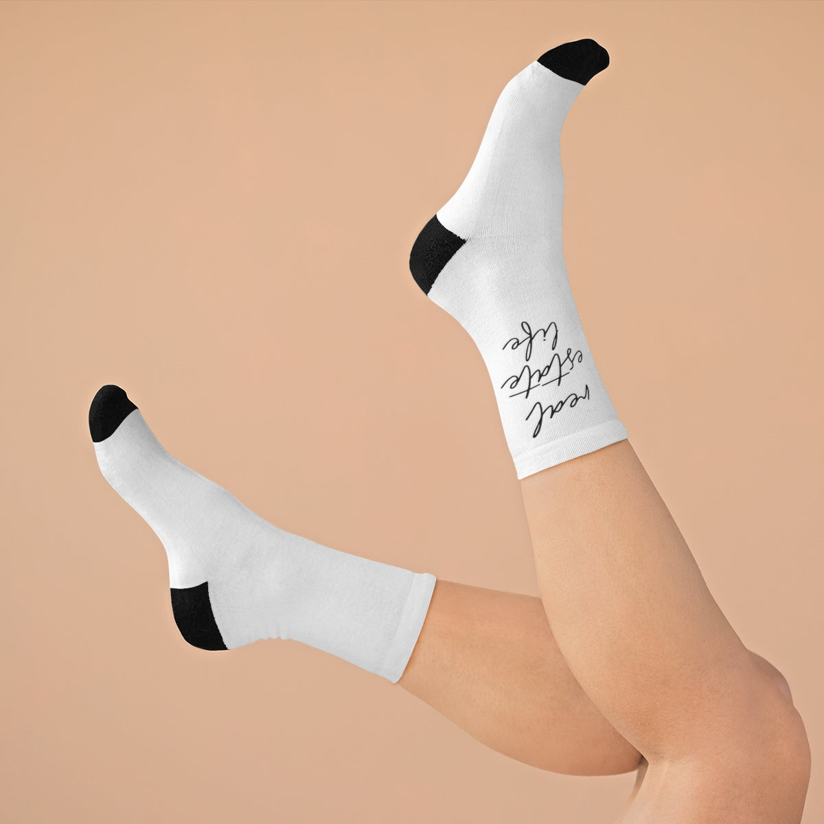 Real Estate Life Elegant Socks