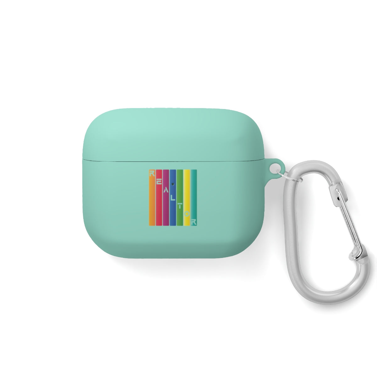 Realtor Colored Bars AirPods Case - Shirty Realtor #shirtyrealtor