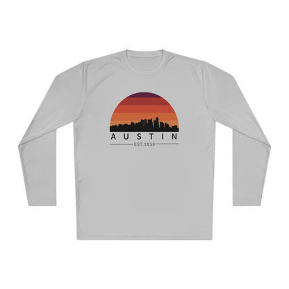 Austin Established Retro Sunset Long Sleeve Tee