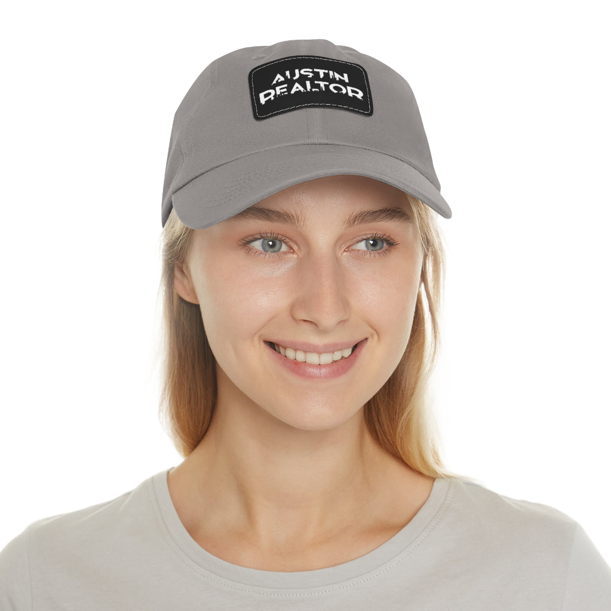 Austin Realtor Skyline Hat with Leather Patch