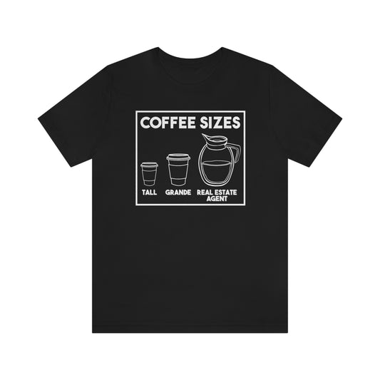 Coffee Sizes for Real Estate Agents