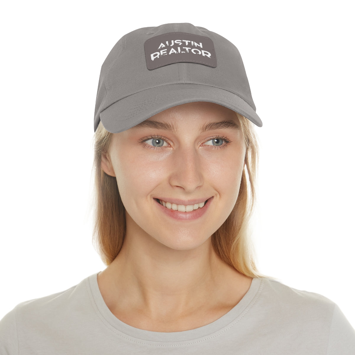 Austin Realtor Skyline Hat with Leather Patch