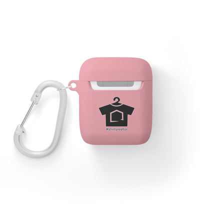 Shirty Realtor Black Logo AirPods Case - ShirtRealtorsWear