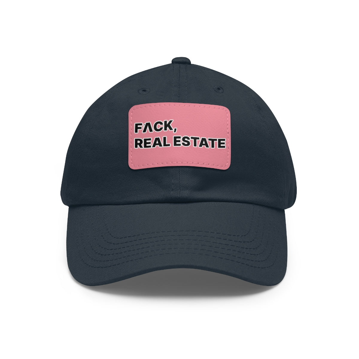 FACK Real Estate Hat with Leather Patch