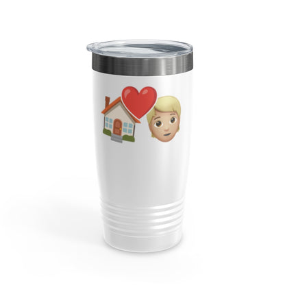 House Lover Light Ringneck Tumbler