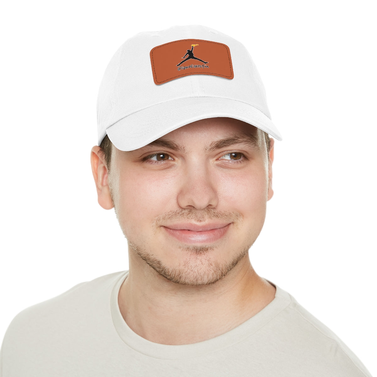 Jumpman Dad Hat with Leather Patch #ianofaustin - REAL ESTATE Tease