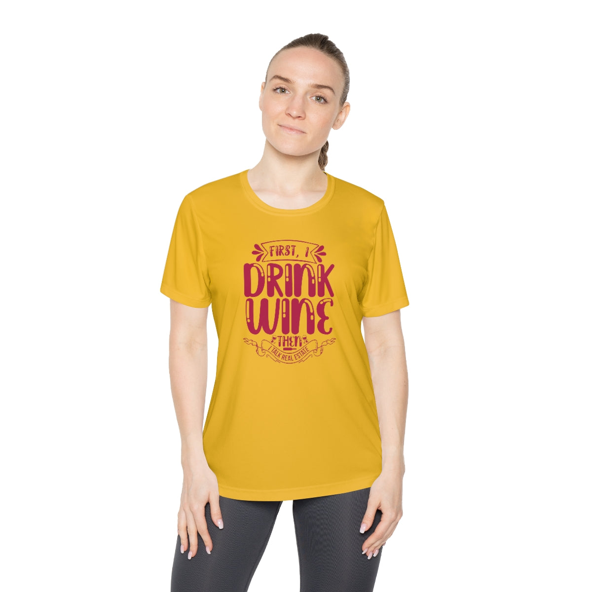 First I Drink Wine - ShirtRealtorsWear