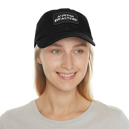 Austin Realtor Skyline Hat with Leather Patch