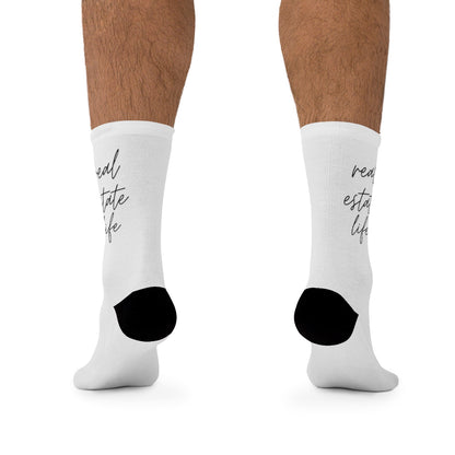 Real Estate Life Elegant Socks