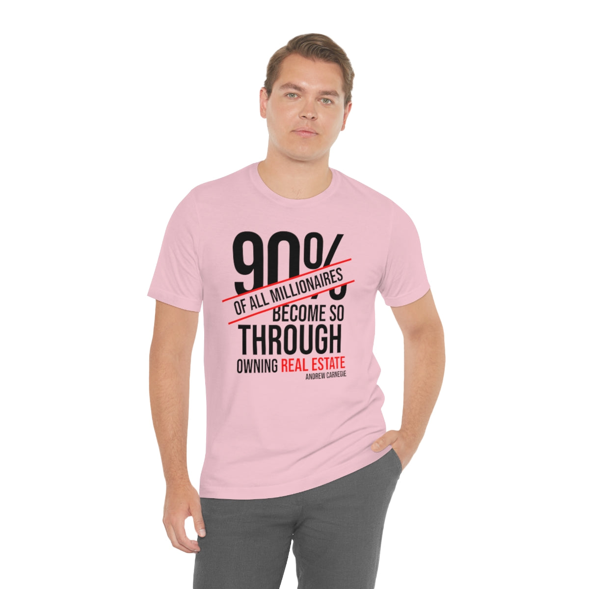 90 Percent of Millionaires - ShirtRealtorsWear