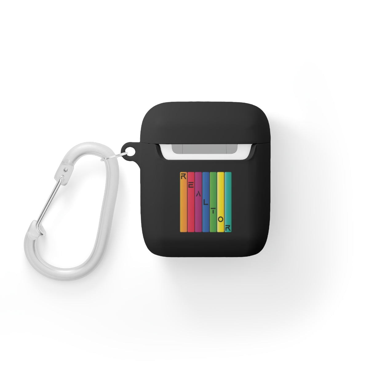 Realtor Colored Bars AirPods Case - Shirty Realtor #shirtyrealtor