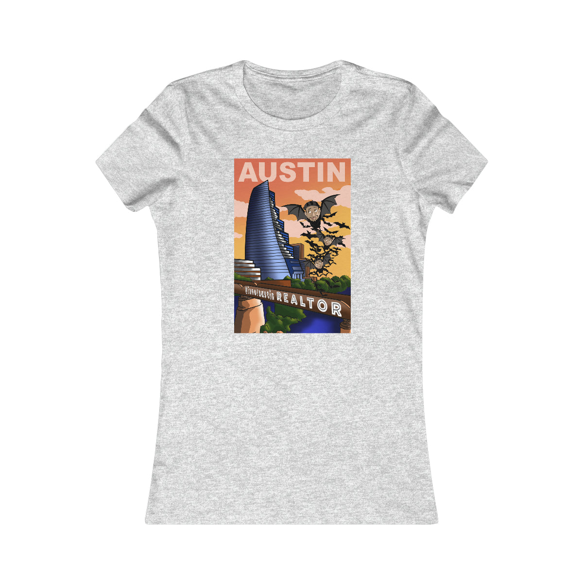 Austin Bat Bridge Women's Favorite Tee #ianofaustin