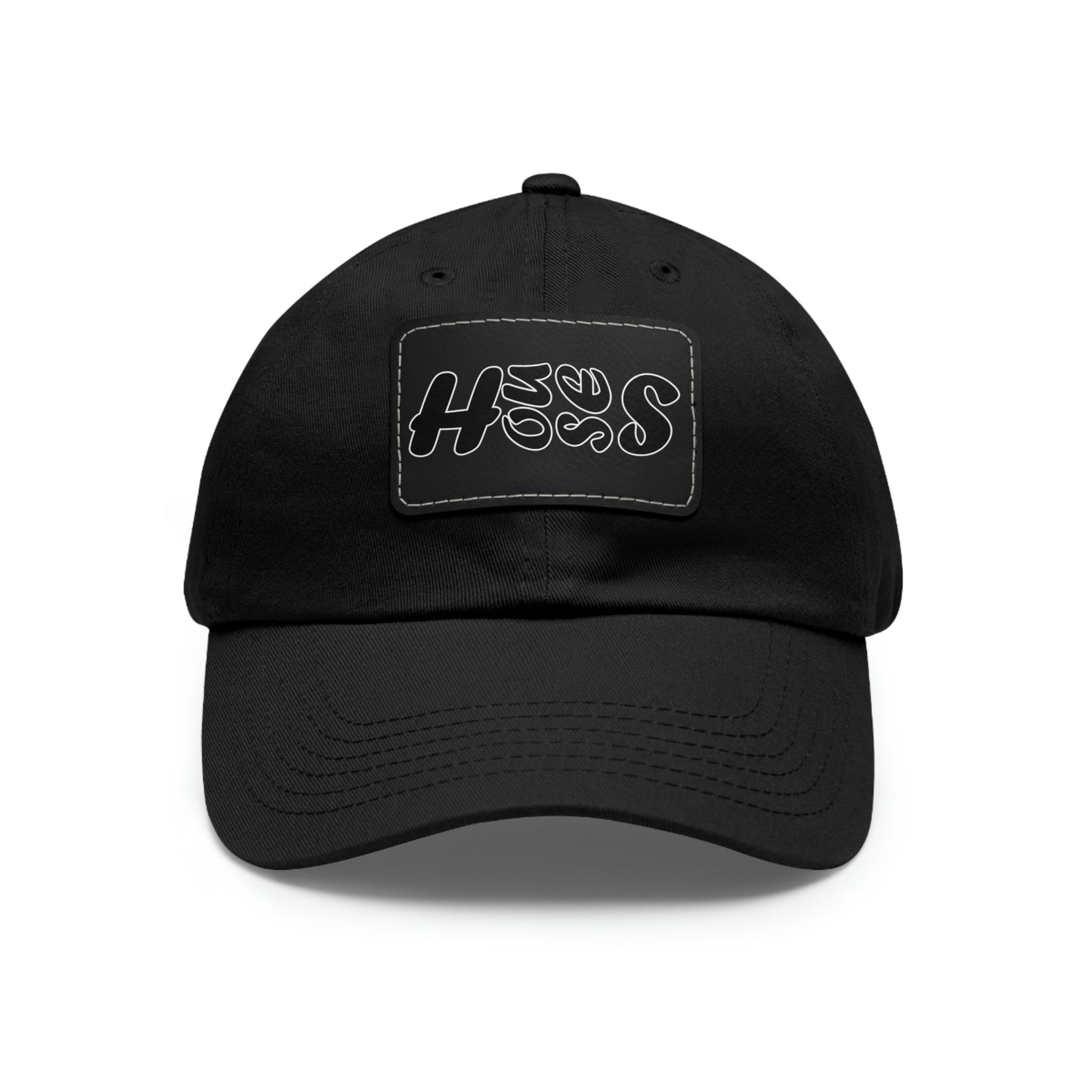 Houses Side-Scroll Bold Hat with Leather Patch