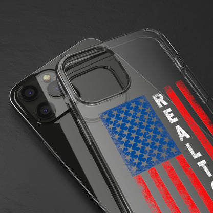 American Flag Realtor Clear Phone Case